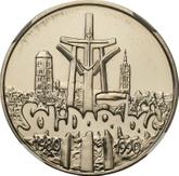 Reverse 10000 Zlotych 1990 MW The 10th Anniversary of forming the Solidarity Trade Union