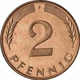 Obverse 2 Pfennig 1985 F