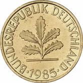 Reverse 10 Pfennig 1985 D