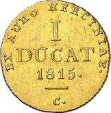 Reverse Ducat 1815 C