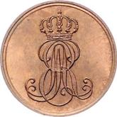 Obverse 1 Pfennig 1847 B