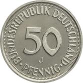 Obverse 50 Pfennig 1997 J