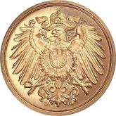 Reverse 1 Pfennig 1913 G