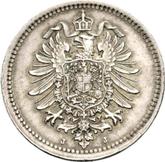 Reverse 50 Pfennig 1876 J
