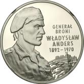 Reverse 10 Zlotych 2002 MW AN General Wladyslaw Anders