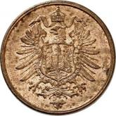 Reverse 2 Pfennig 1874 H