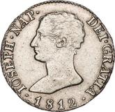 Obverse 4 Reales 1812 M RS