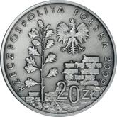Obverse 20 Zlotych 2009 MW ET 65th Anniversary of the Liquidation of the Lodz Ghetto