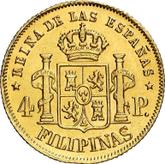 Reverse 4 Peso 1865