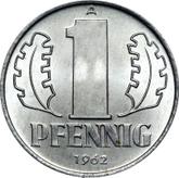 Obverse 1 Pfennig 1962 A