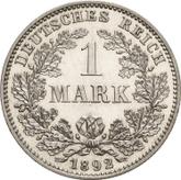 Obverse 1 Mark 1892 E