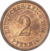Obverse 2 Pfennig 1874 C