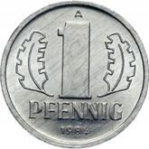 Obverse 1 Pfennig 1984 A