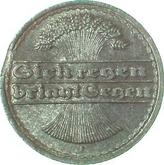 Reverse 50 Pfennig 1922 F