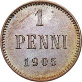 Reverse 1 Penni 1905