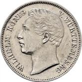 Obverse 1/2 Gulden 1861