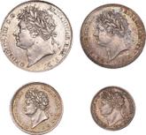 Obverse Coin set 1830 Maundy