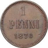 Reverse 1 Penni 1876