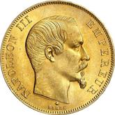 Obverse 50 Francs 1859 BB
