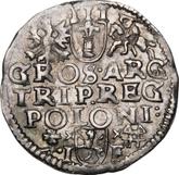 Reverse 3 Groszy (Trojak) 1595 IF Wschowa Mint