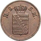 Obverse 1 Pfennig 1850 F