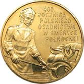 Reverse 2 Zlote 2008 MW NR 400th Anniversary of Polish Settlement in North America