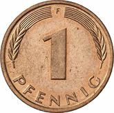 Obverse 1 Pfennig 1993 F