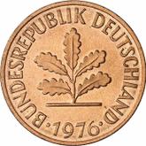 Reverse 2 Pfennig 1976 D