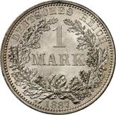 Obverse 1 Mark 1887 A