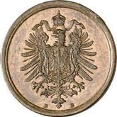Reverse 1 Pfennig 1873 B