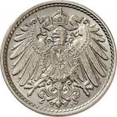 Reverse 5 Pfennig 1903 J