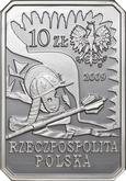 Obverse 10 Zlotych 2009 MW AN Winged hussars