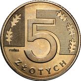 Reverse 5 Zlotych 1994