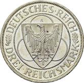 Obverse 3 Reichsmark 1930 A Rhineland Liberation