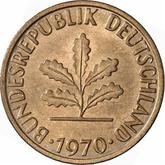 Reverse 1 Pfennig 1970 F