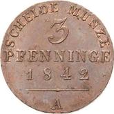 Reverse 3 Pfennig 1842 A