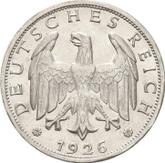 Obverse 1 Reichsmark 1926 E