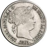 Obverse 20 Centavos 1865