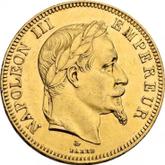 Obverse 100 Francs 1862 A