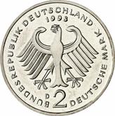 Reverse 2 Mark 1998 D Willy Brandt