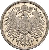Reverse 10 Pfennig 1909 G