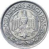 Obverse 50 Reichspfennig 1935 A