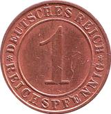 Obverse 1 Reichspfennig 1935 A