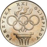 Reverse 200 Zlotych 1976 MW XXI Summer Olympic Games - Montreal 1976