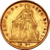 Reverse 2 Pesos 1857