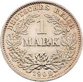 Obverse 1 Mark 1909 D