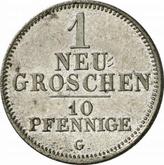 Reverse Neu Groschen 1841 G
