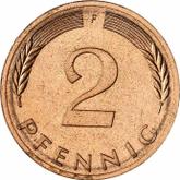 Obverse 2 Pfennig 1979 F