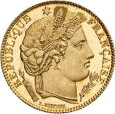 Obverse 10 Francs 1889 A