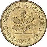 Reverse 10 Pfennig 1973 D
